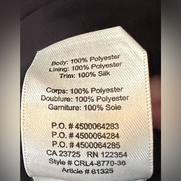 Wilfred | Little Black Racer Back Dress with Exposed Zipper - Size Small - Picture 11 of 14